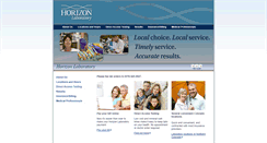 Desktop Screenshot of horizonlaboratory.com